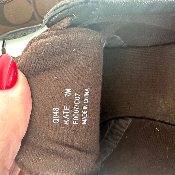 Coach Kate Shoes Size 7M - Picture 8 of 10